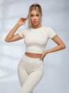 Super Stylish&Sexy Stitch Performance Short Sleeves