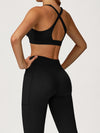 ZASUWA Female V Collar Cross Back V shape-waist Tracksuit