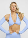ZASUWA Female Super Twist Thumbhole Cropped Top