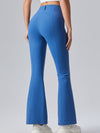 ZASUWA Female Sexy Denim Zipper Flare Leggings