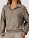 ZASUWA Female Zipper Pocket Casual Hoodie