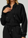 ZASUWA Female Feleece Pocket Casual Zipper Hoodie