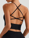 ZASUWA Female Cross Back U Collar Tank