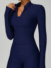 ZASUWA Female Ribbed Zipper Jacket