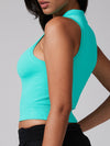 ZASUWA female Ribbed Zipper Tank