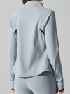 ZASUWA Female Fleece Zipper Thumbhole Jacket