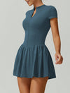 ZASUWA Female Corset Zipper 2 in 1 Quick-dry Dress