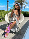 ZASUWA Female Print Mesh 2-Pieces Swimwear