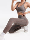 ZASUWA Female Denim Deep V Back Tracksuit