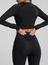 ZASUWA Female Stitch Performance Cropped Flare Tracksuit