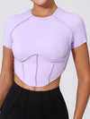 ZASUWA Female Super “Future Interstellar” Stitch Performance Short Sleeves