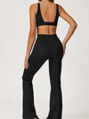 ZASUWA Female Backless Flare Tracksuit