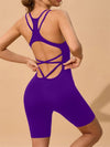 ZASUWA Female Cross Back Short Romper