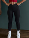 ZASUWA Female Super Sexy Vshape Waist Pocket Scrunch Bum Leggings