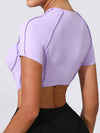 ZASUWA Female Super “Future Interstellar” Stitch Performance Short Sleeves