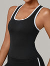 ZASUWA Female Contrast Color Stripe Tank