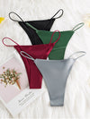 ZASUWA Femal Sexy Silk T-back Panties