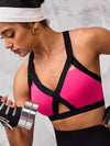 ZASUWA Female Hollow Out Cross Back Sports Bras