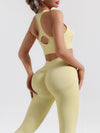 ZASUWA Female Denim Deep V Back Tracksuit