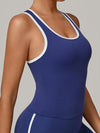 ZASUWA Female Contrast Color Stripe Tank