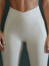 ZASUWA Female Super Sexy Vshape Waist Pocket Scrunch Bum Leggings