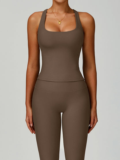 Ribbed 3-Pieces Short Traksuit