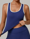 ZASUWA Female Contrast Color Stripe Tank