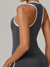 ZASUWA Female Contrast Color Stripe Tank