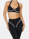 ZASUWA Female Stripes Push-Up High-rise Leggings