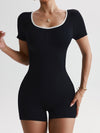 ZASUWA Female Scrunch Bum Backless Romper