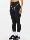 ZASUWA Female Stripes Push-Up High-rise Leggings