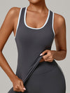 ZASUWA Female Contrast Color Stripe Tank
