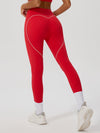 ZASUWA Female Contrast Color Stripes Sports Bras
