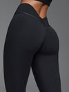 ❤ZASUWA Female Sexy Deep V Back Leggings