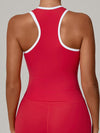ZASUWA Female Contrast Color Stripe Tank