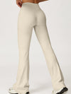 ZASUWA Female V shape-waist Flare Leggings