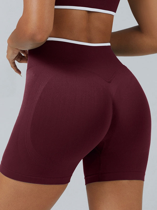 Stripes Seamless High-rise Leggings