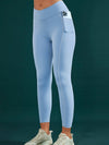 ZASUWA Female Super Sexy Vshape Waist Pocket Scrunch Bum Leggings