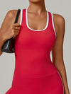 ZASUWA Female Contrast Color Stripe Tank
