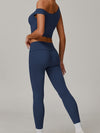 ZASUWA Female Unique Cutout Short Tracksuit