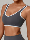 ZASUWA Female Contrast Color Stripe Tank