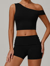 ZASUWA Female Unique Cutout Short Tracksuit