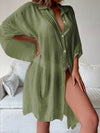 ZASUWA Female Sexy Quick-dry Without Bikini Set Swimwear Cover-up