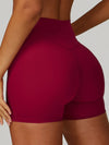 ZASUWA Female Solid Color High-rise Shorts
