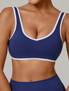 ZASUWA Female Contrast Color Stripe Tank