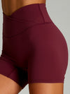 ZASUWA Female Twist Hollow Out Short Sleeves