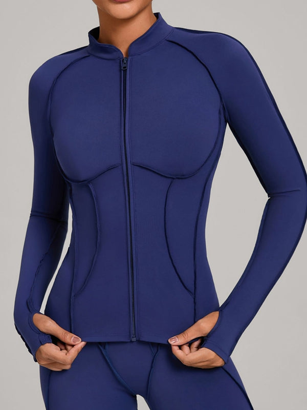 Stitch Zipper Jacket