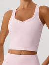 ZASUWA Female Contrast Color Stripes Sports Bras
