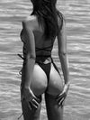 ZASUWA Female Sexy Basic Beach Bikini Set