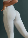 ZASUWA Female Super Sexy Vshape Waist Pocket Scrunch Bum Leggings
